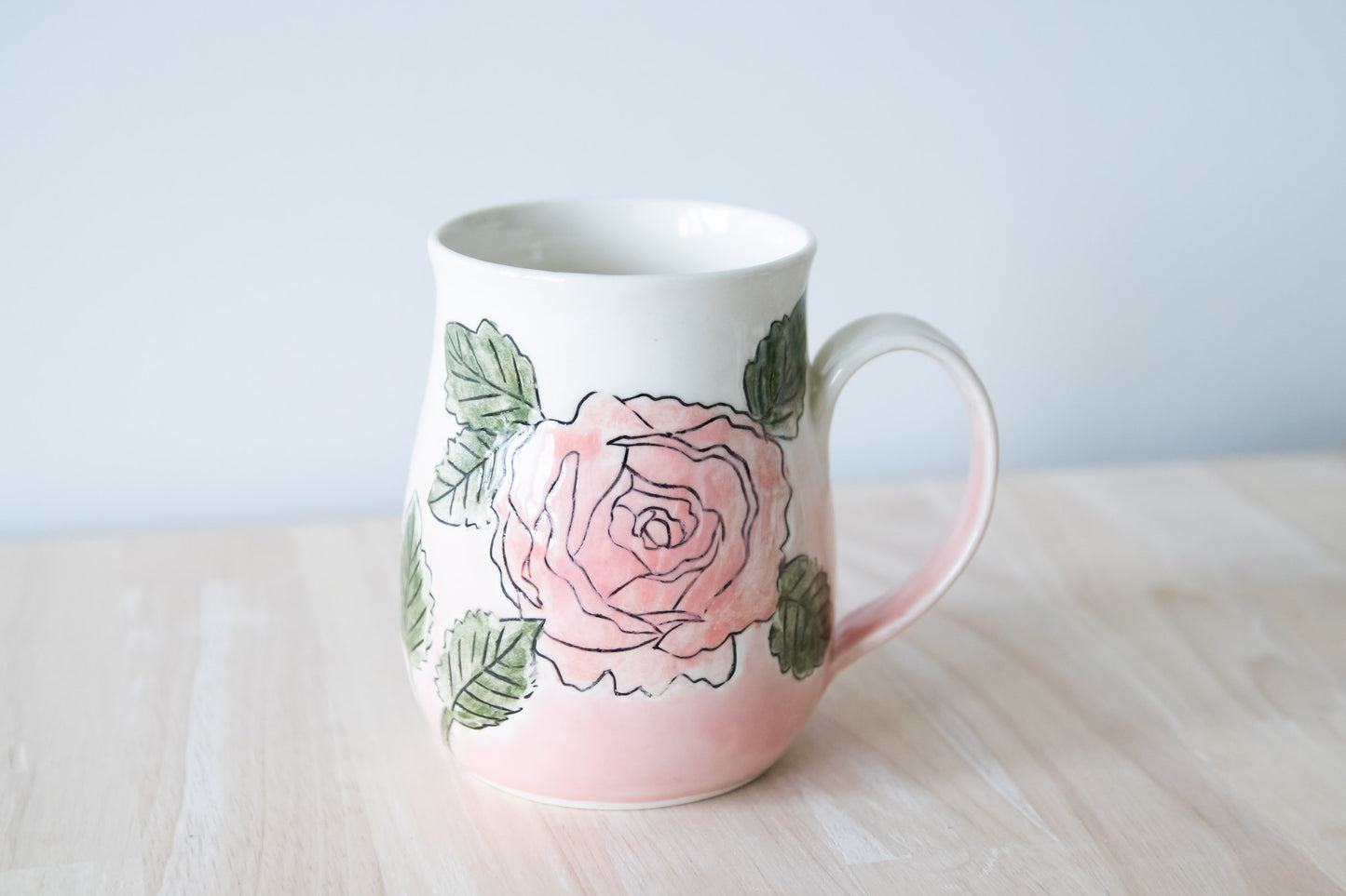 Ombre Rose Mug