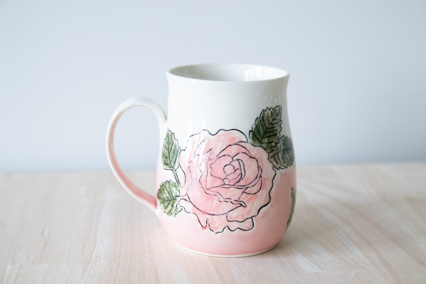 Ombre Rose Mug