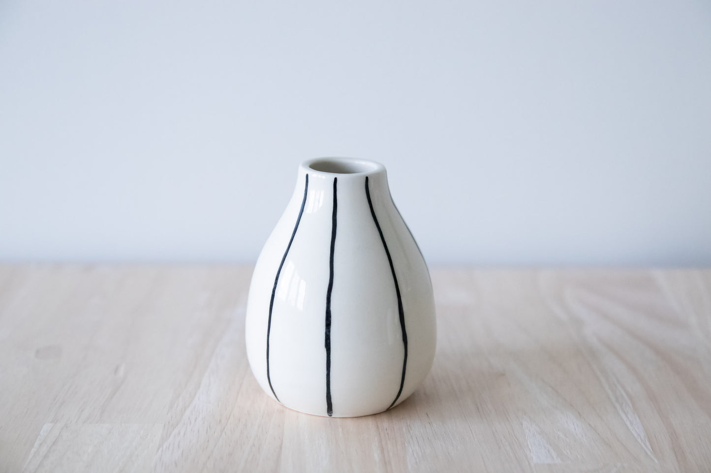 Striped Bud Vase