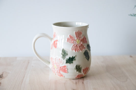 Floral Watercolour Swirl Mug